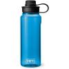 imageYETI Yonder Water Bottle with Yonder Tether Cap Lightweight Leakproof and BPAFreeBig Wave Blue