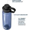 imageYETI Yonder Water Bottle with Yonder Tether Cap Lightweight Leakproof and BPAFreeCharcoal