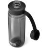 imageYETI Yonder Water Bottle with Yonder Tether Cap Lightweight Leakproof and BPAFreeCharcoal