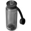 imageYETI Yonder Water Bottle with Yonder Tether Cap Lightweight Leakproof and BPAFreeCharcoal