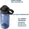 imageYETI Yonder Water Bottle with Yonder Tether Cap Lightweight Leakproof and BPAFreeClear