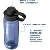 imageYETI Yonder Water Bottle with Yonder Tether Cap Lightweight Leakproof and BPAFreeKey Lime