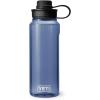 imageYETI Yonder Water Bottle with Yonder Tether Cap Lightweight Leakproof and BPAFreeNavy