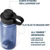 imageYETI Yonder Water Bottle with Yonder Tether Cap Lightweight Leakproof and BPAFreeNavy