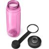 imageYETI Yonder Water Bottle with Yonder Tether Cap Lightweight Leakproof and BPAFreePower Pink