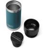 imageYETI Rambler 12 oz Bottle Stainless Steel Vacuum Insulated with Hot Shot CapAgave Teal