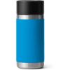 imageYETI Rambler 12 oz Bottle Stainless Steel Vacuum Insulated with Hot Shot CapBig Wave Blue