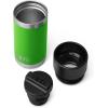 imageYETI Rambler 12 oz Bottle Stainless Steel Vacuum Insulated with Hot Shot CapCanopy Green