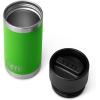 imageYETI Rambler 12 oz Bottle Stainless Steel Vacuum Insulated with Hot Shot CapCanopy Green