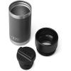 imageYETI Rambler 12 oz Bottle Stainless Steel Vacuum Insulated with Hot Shot CapCharcoal