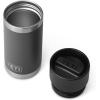 imageYETI Rambler 12 oz Bottle Stainless Steel Vacuum Insulated with Hot Shot CapCharcoal
