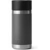 imageYETI Rambler 12 oz Bottle Stainless Steel Vacuum Insulated with Hot Shot CapCharcoal