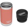imageYETI Rambler 12 oz Bottle Stainless Steel Vacuum Insulated with Hot Shot CapCoral