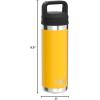 imageYETI Rambler 18 oz Bottle Vacuum Insulated Stainless Steel with Chug CapAlpine Yellow