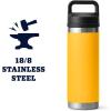imageYETI Rambler 18 oz Bottle Vacuum Insulated Stainless Steel with Chug CapAlpine Yellow