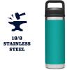 imageYETI Rambler 18 oz Bottle Vacuum Insulated Stainless Steel with Chug CapAquifer Blue