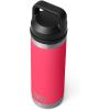 imageYETI Rambler 18 oz Bottle Vacuum Insulated Stainless Steel with Chug CapBimini Pink
