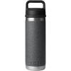 imageYETI Rambler 18 oz Bottle Vacuum Insulated Stainless Steel with Chug CapBlack StoneTextured