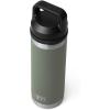 imageYETI Rambler 18 oz Bottle Vacuum Insulated Stainless Steel with Chug CapCamp Green