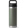 imageYETI Rambler 18 oz Bottle Vacuum Insulated Stainless Steel with Chug CapCamp Green