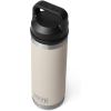 imageYETI Rambler 18 oz Bottle Vacuum Insulated Stainless Steel with Chug CapCape Taupe