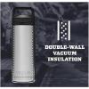 imageYETI Rambler 18 oz Bottle Vacuum Insulated Stainless Steel with Chug CapGrey StoneTextured