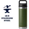 imageYETI Rambler 18 oz Bottle Vacuum Insulated Stainless Steel with Chug CapHighlands Olive
