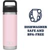 imageYETI Rambler 18 oz Bottle Vacuum Insulated Stainless Steel with Chug CapIce Pink