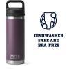 imageYETI Rambler 18 oz Bottle Vacuum Insulated Stainless Steel with Chug CapNordic Purple