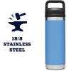 imageYETI Rambler 18 oz Bottle Vacuum Insulated Stainless Steel with Chug CapPacific Blue