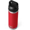 imageYETI Rambler 18 oz Bottle Vacuum Insulated Stainless Steel with Chug CapRescue Red