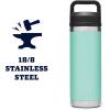 imageYETI Rambler 18 oz Bottle Vacuum Insulated Stainless Steel with Chug CapSeafoam
