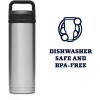 imageYETI Rambler 18 oz Bottle Vacuum Insulated Stainless Steel with Chug CapStainless