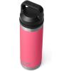imageYETI Rambler 18 oz Bottle Vacuum Insulated Stainless Steel with Chug CapTropical Pink