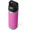 imageYETI Rambler 18 oz Bottle Vacuum Insulated Stainless Steel with Chug CapWildflower Fuchsia