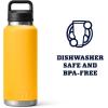 imageYETI Rambler 46 oz Bottle Vacuum Insulated Stainless Steel with Chug CapAlpine Yellow