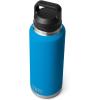 imageYETI Rambler 46 oz Bottle Vacuum Insulated Stainless Steel with Chug CapBig Wave Blue