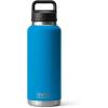 imageYETI Rambler 46 oz Bottle Vacuum Insulated Stainless Steel with Chug CapBig Wave Blue