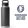 imageYETI Rambler 46 oz Bottle Vacuum Insulated Stainless Steel with Chug CapCharcoal