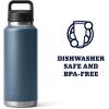 imageYETI Rambler 46 oz Bottle Vacuum Insulated Stainless Steel with Chug CapNordic Blue