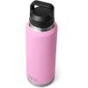 imageYETI Rambler 46 oz Bottle Vacuum Insulated Stainless Steel with Chug CapPower Pink