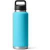 imageYETI Rambler 46 oz Bottle Vacuum Insulated Stainless Steel with Chug CapReef Blue