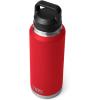 imageYETI Rambler 46 oz Bottle Vacuum Insulated Stainless Steel with Chug CapRescue Red
