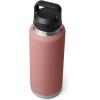 imageYETI Rambler 46 oz Bottle Vacuum Insulated Stainless Steel with Chug CapSandstone Pink