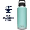 imageYETI Rambler 46 oz Bottle Vacuum Insulated Stainless Steel with Chug CapSeafoam