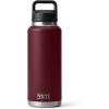 imageYETI Rambler 46 oz Bottle Vacuum Insulated Stainless Steel with Chug CapWild Vine Red