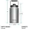 imageYETI Rambler Gallon Jug Vacuum Insulated Stainless Steel with MagCapCamp Green