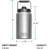 imageYETI Rambler Gallon Jug Vacuum Insulated Stainless Steel with MagCapKing Crab