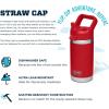 imageYETI Rambler Jr 12 oz Kids Bottle with Straw CapRescue Red