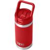 imageYETI Rambler Jr 12 oz Kids Bottle with Straw CapRescue Red